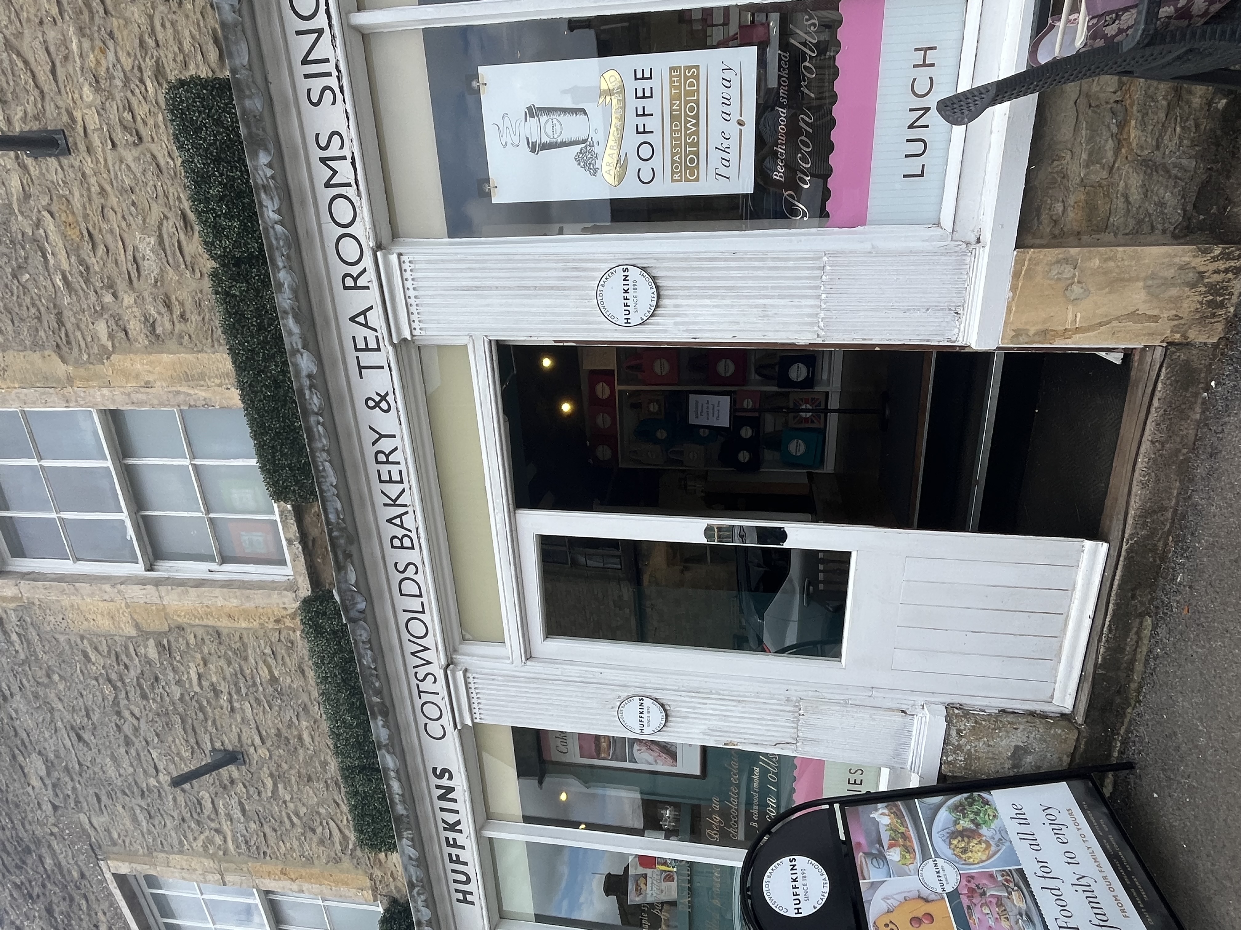 Hufkins tea room stow on the wold